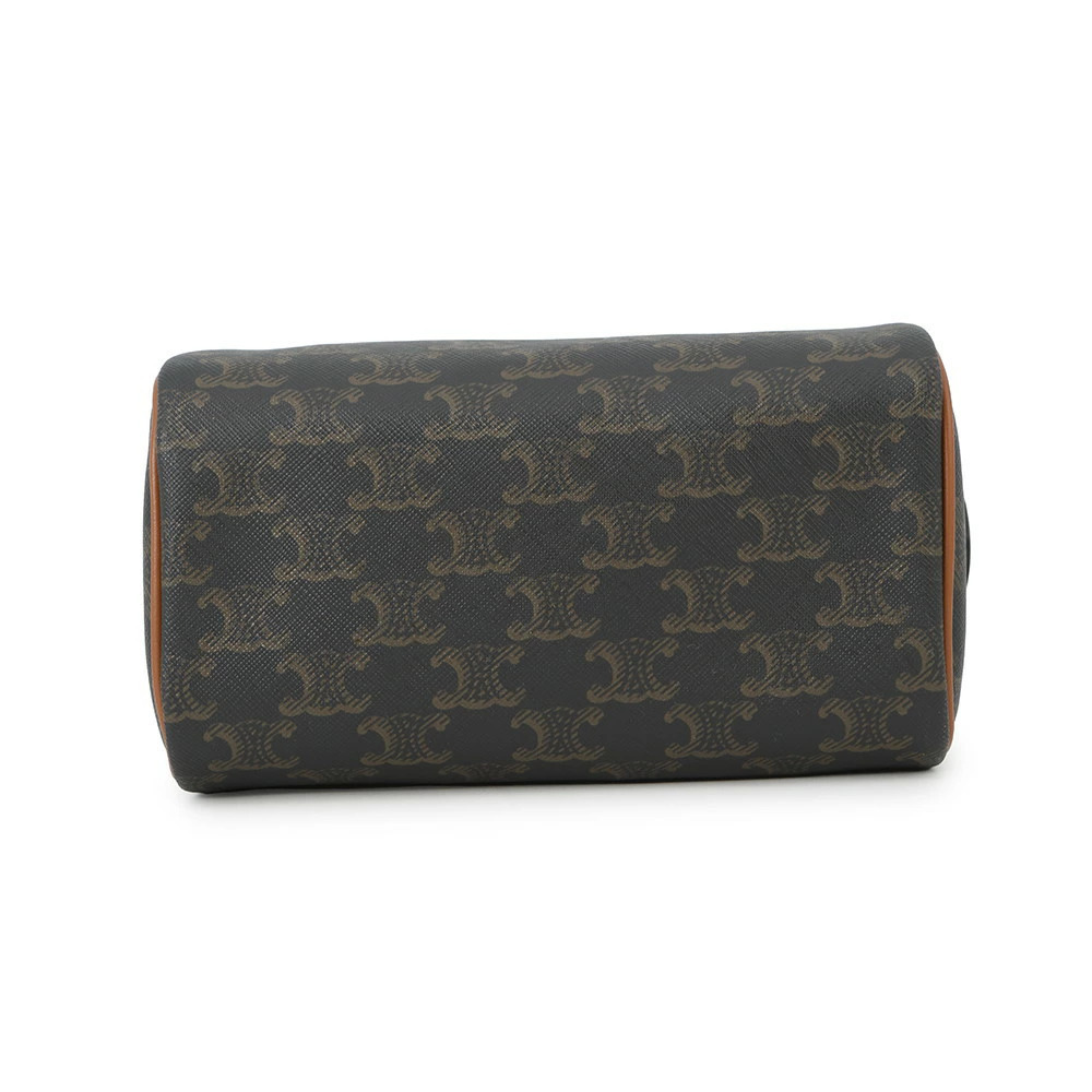 Celine Triomphe Boston Handbag Brown Bag - Picture 3 of 12